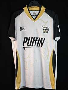Maillot de football personnalisé OEM PUFFIN SPORTS, sublimation, pour homme, tissu mesh respirant, manches courtes, col rond, adulte, toutes saisons - Product Image 4