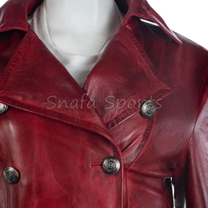 Chaqueta de cuero para mujer estilo urbano, diseño liso de color personalizado, chaqueta de cuero para mujer en oferta a bajo precio - Product Image 3