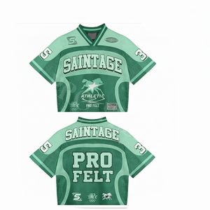 100% Cotton Breathable Hip Hop Mesh Sublimation Custom Brand Name Logo Design Team Name Number Dropped Shoulder Top OEM Custom - Product Image 4