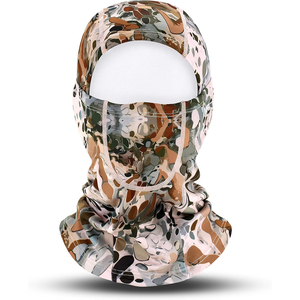 Masque facial en maille respirante, coupe ajustée, couvrant tout le visage, pour le cyclisme, la course à pied, la salle de sport, les activités de plein air - Product Image 1