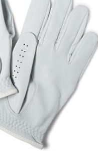 Gant de golf M.BAANI en cuir Cabretta, antidérapant, respirant, imperméable, pour main gauche, avec motif palmier grenat - Product Image 4