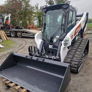 Bobcat T86 Minicargadora con orugas, accesorio triturador, bomba Hengli de alta eficiencia, 2 años de garantía, máquina de construcción - Product Image 2
