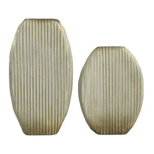 Vase à fleurs en métal décoratif fait à la main pour la décoration de maisons de luxe, style vase en métal rustique, décoration de vacances, vase à fleurs, grand grossiste - Product Image 1