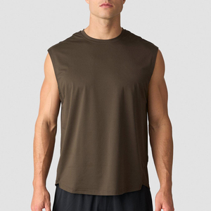 Camiseta Deportiva de Secado Rápido para Hombre, para Gimnasio, Fitness, Running, Ajustada, Transpirable, Elástica, Ropa Deportiva Activa - Product Image 5
