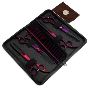 Kingtale 6 in 1 Professional 9CR Stainless Steel Safety Round Tip Dog Scissors for Grooming - Product Image 2