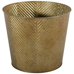 Jardinière en métal classique pour la décoration traditionnelle de la maison et du jardin, au style intemporel et au corps robuste - Product Image 2