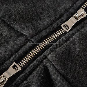 Cremalleras de desgaste de alta calidad de peso pesado Lavado en blanco Zip up Hoodie Vintage Style Hoodies - Product Image 6