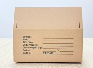 Disposable Textured Eco-Friendly Kraft Corrugated Rigid Paper Box Flexographic Custom Size Design for Mobile Phone Packaging - Product Image 4