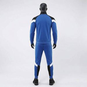 Survêtements de football à fermeture éclair pour enfants et adultes, prix bas, veste et pantalon de football avec logo - Product Image 3