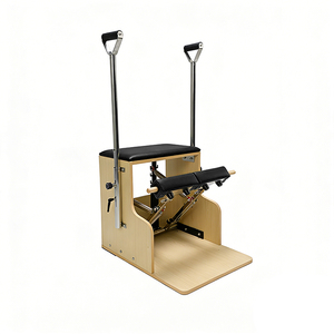 Sedia Pilates in Legno per Alleviare lo Stress, Attrezzatura per Yoga e Pilates, Sedia Wunda per Centri di Assistenza Prenatale - Product Image 4