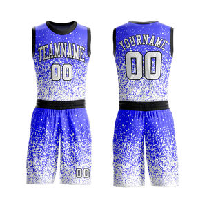 Uniforme de Baloncesto Unisex 2026, Cuello Redondo Corto, Personalizado, Sublimado, Transpirable, 100% Poliéster, Tallas Grandes para Adultos - Product Image 1