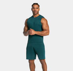 Camiseta Deportiva de Algodón Suave Personalizada al por Mayor, Camiseta Deportiva Negra para Fisicoculturismo para Hombre - Product Image 5