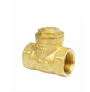 Vanne de retenue industrielle en laiton de 25 mm PN16 avec joint en PTFE pour l'industrie pétrolière et gazière, personnalisable OEM, à commande manuelle, directement de l'usine - Product Image 3