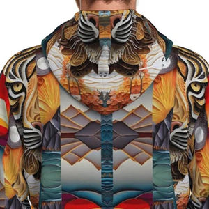 Sudadera con Capucha Personalizada para Hombre, 100% Algodón, para Deportes y Uso Casual, Cálida para Invierno, Antipilling, 300g, con Diseño Gráfico - Product Image 6