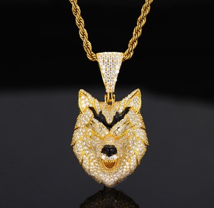 Bijoux Hip Hop de Haute Qualité en Or Blanc, Argent Sterling 925, Moissanite Taille Brillant, Plaqué Rhodium, Certifié GRA, Pendentif 3D - Product Image 5