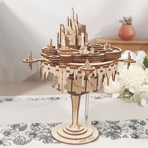 Puzzle 3D in Legno MUSIC PARK, Kit Fai-da-Te Carillon 'You Are My Sunshine', Regalo di Compleanno per Donne - Product Image 5