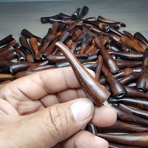 Juego de Pipas para Fumar de Madera Ecológicas y Duraderas, Estilo Clásico con Acabado Lacado, Pipa para Tabaco - Product Image 5