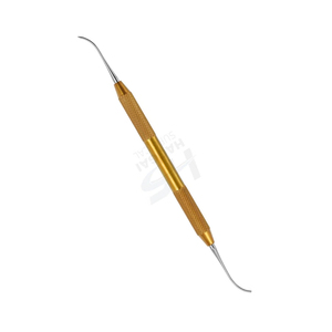 Spatule dentaire double extrémité en acier inoxydable pour mélange et modelage en laboratoire, instruments médicaux pour restaurations dentaires et travaux prothodontiques - Product Image 4