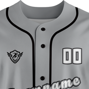 Camiseta de Béisbol Personalizada para Hombre, con Botones al Frente, Manga Corta, Uniforme de Equipo, Transpirable, 100% Poliéster, Secado Rápido, Deportiva, para Entrenamiento - Product Image 5