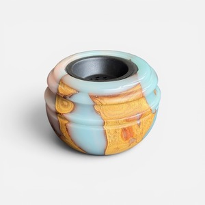Quemador de Incienso de Resina de Madera Decorativo Premium, Mabkhara Árabe Hecha a Mano con Acabado de Lujo para Aromatizar el Hogar, Hoteles, Mezquitas, Ramadán - Product Image 6