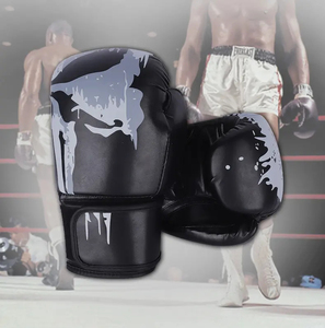 ถุงมือ MMA รุ่นใหม่สำหรับเด็กผู้ใหญ่ มวยอาชีพ เทควันโด มวยไทย ฝึกซ้อม หนังสังเคราะห์ แห้งเร็ว แบบผูกเชือก - Product Image 6