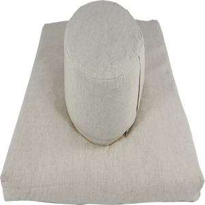 Handmade Meditation Cushion Set Zafu and Zabuton Thick Cotton <b>Floor</b> <b>Seating</b> Pillow for Yoga and Zen Practice - Product Image 2