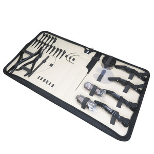 Professional Hair Extension Tools Kit with <b>Silicone</b> <b>Beads</b> in Black Brown and Beige Microlink Pliers Scissors Loop and Hook - Product Image 3