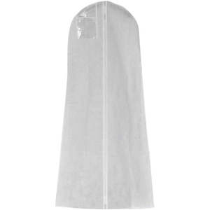 Housse de vêtement pour robe de mariée, housse anti-poussière, housse de rangement pour vêtements, housse non tissée avec logo personnalisé - Product Image 6