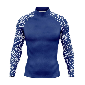 Rashguard MMA pour femmes, manches longues, polyester durable, vêtements de compression - Product Image 1