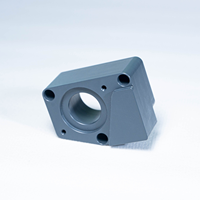 Usinage CNC de haute précision pour composants en plastique et en aluminium, services de fabrication sur mesure avec fraisage, tournage et perçage