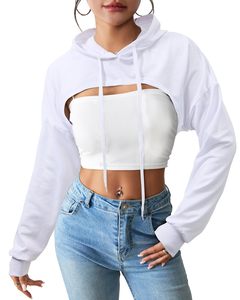 Custom Printed Hoodie Cotton Blend Streetwear Apparel Supplier Women's Warm Winter Hoodie Heavyweight Cotton Casual Hoodie - Product Image 4