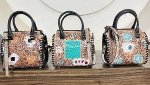 Sac à main Speedy en cuir artisanal occidental pour femme, sac à bandoulière de luxe de créateur, sac à main cylindrique, mini sac de voyage haut de gamme - Product Image 5