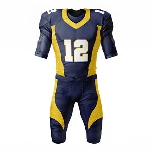 Maillot de football américain personnalisé Splendid Apparel, sublimation, manches courtes, col en V, orange et noir, pour homme adulte, 99, évacuation de l'humidité - Product Image 1