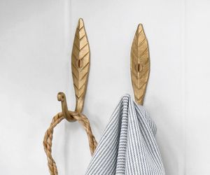 Classic Brass Wall <b>Hooks</b> Handmade Vintage Style Mounted Hanger For Coats Keys <b>Towels</b> Bags Home Storage Solutions - Product Image 3