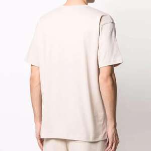 T-shirts unis pour hommes, vêtements d'été, manches courtes, coupe décontractée, col rond, pour hommes - Product Image 5