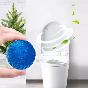 Nettoyant pour toilettes à bulles bleues OEM Premium Quality 30-Day Jetable Solide 3pcs Pack - Product Image 3