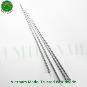 Clous en acier de 11,6 pouces à tige lisse et durable avec tête ronde/plate pour la construction, provenant d'une usine du Vietnam |   Clavo de usage général - Product Image 6