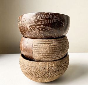 Maceta Ecológica Hecha a Mano con Cáscara de Coco, Ligera, Sostenible, Reutilizable y Biodegradable para Jardín - Product Image 2