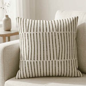 Housse de coussin 18x18 imprimée à la main, en coton indien, fabriquée artisanallement, décorative, pour canapé ou chaise, pliable, imprimée - Product Image 3