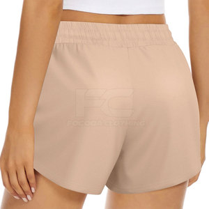 Shorts Deportivos para Mujer, Diseño Moderno, Logotipo Personalizado, 100% Algodón, Ligeros, Secado Rápido, Ropa Deportiva de Alta Calidad - Product Image 3
