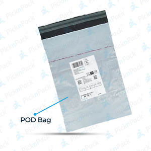 Bolsa de mensajería Picknpack POD Poly Courier de 10x12 pulgadas |   Bolsa de Correo Autoadhesiva con Bolsillo POD |   Envío Ecológico e Impermeable de 2 Milésimas de Pulgada - Product Image 6