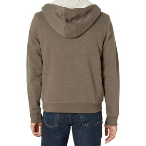 Service OEM en gros – Sweats à capuche zippés de qualité supérieure pour hommes, différents styles, en coton et polyester, pour l'hiver, décontractés - Product Image 3