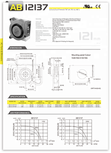 AB12137 115V AC Souffleur d'air - Product Image 5
