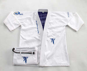 Kimono de Jiu Jitsu Shoyoroll Preencogido con Logotipo Personalizado, Uniforme de Artes Marciales de Algodón BJJ para Adultos, OEM BJJ Gi para Entrenamiento y Competición - Product Image 2