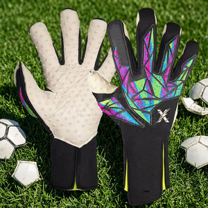 Gants de gardien de but professionnels en caoutchouc moulé, respirants et antidérapants pour les entraînements de football et les camps de formation - Product Image 4