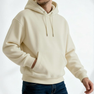 Sudadera con Capucha Extra Grande para Hombre, Estilo Urbano, con Logotipo Personalizado, Corte Holgado, Felpa, Informal, Suave, para Otoño - Product Image 4
