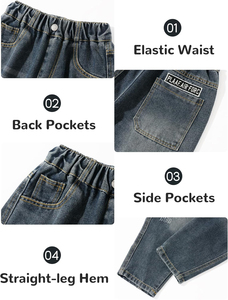 <b>Jeans</b> Factory Direct Sales Summer and Autumn Season New Loose Baggy Boys Trousers Casual Breathable Wear Men's Denim <b>Jeans</b> - Product Image 2