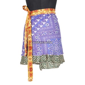 Ladies Summer Short <b>Wrap</b> Mini Skirt <b>Beach</b> Wear Mini Skirts Latest New Style Silk <b>Wrap</b> Short Skirts Skirt & Good Quality For Girl - Product Image 6