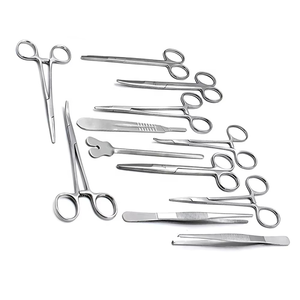 ชุดเครื่องมือผ่าตัดเล็ก 13 ชิ้น พรีเมียม ผลิตจากสแตนเลสสตีล ชุดอุปกรณ์ผ่าตัดทั่วไป พร้อมกล่องเก็บ ได้รับมาตรฐาน CE ISO - Product Image 3