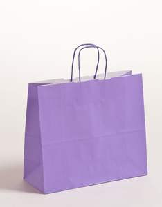 Bolsas de Papel Kraft con Asas Personalizables en Color, Ideales para Celebraciones Festivas y Empaque de Pequeños Regalos - Product Image 1